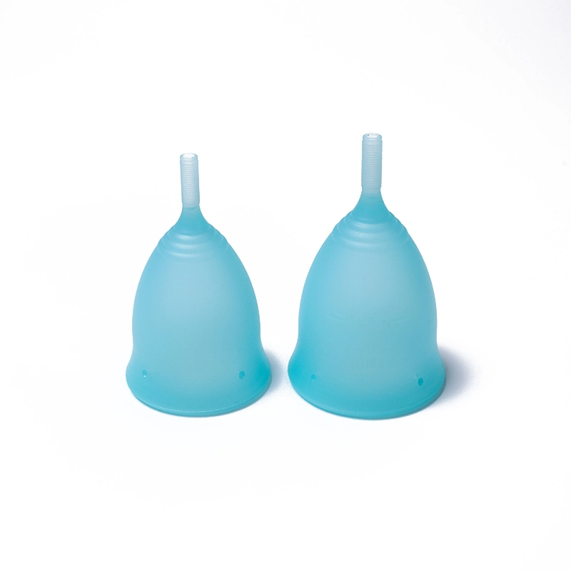 Collapsible Women Menstrual Cup Use