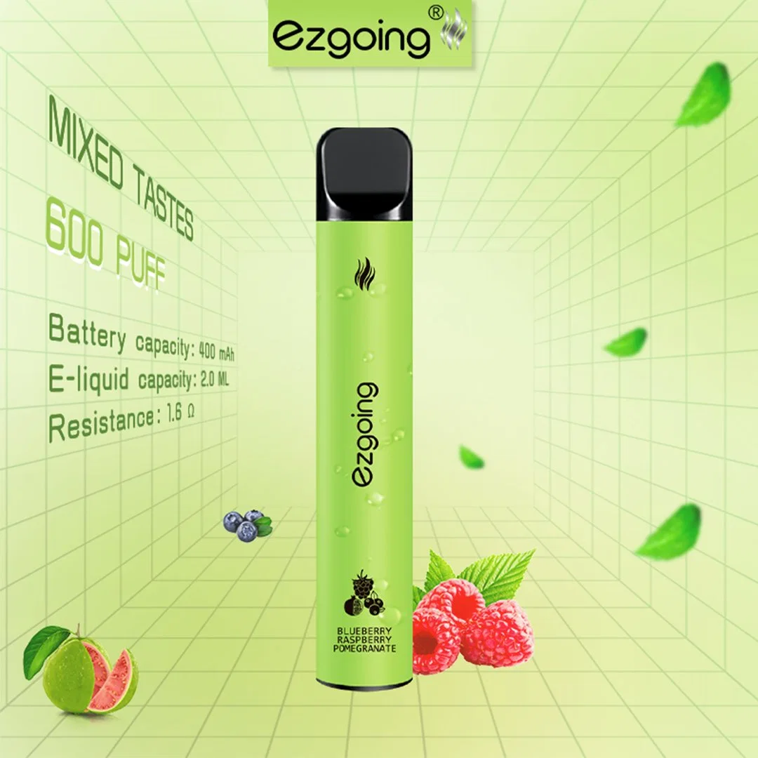 Ezgoing Cig 600 Puff 400mAh Batterie Last Long Einweg E-Zigaretten