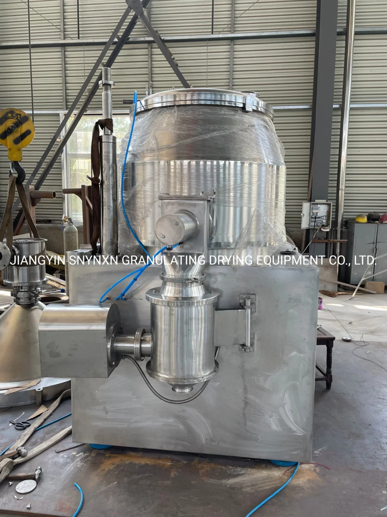 2022 Low Cost Ghl Series Full Stainless Steel High Speed Mixing Granulating Equipment