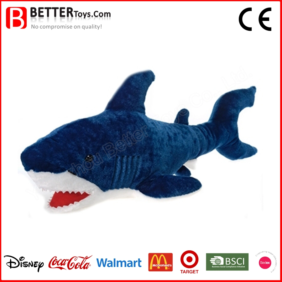 Stuffed Shark Soft Marine Toy Plush Sea Animal for Children Kid Toy