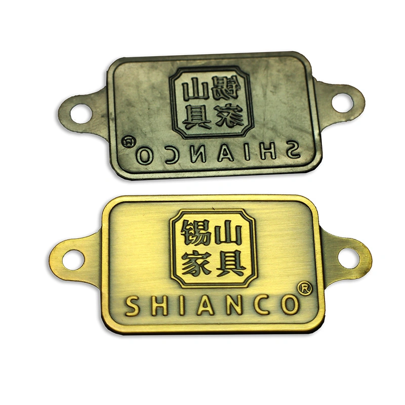 Original Factory Mayoreo personalizado de placas de cobre Brass/Bronze/Golden/Nickel/Chrome Dog Tag Para animales