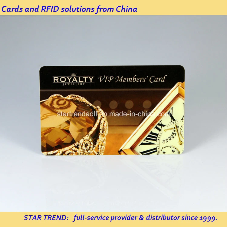 Cr80 Size Printed PVC Plastic Card for Business/Membership/Promotion/Gift/Loyalty