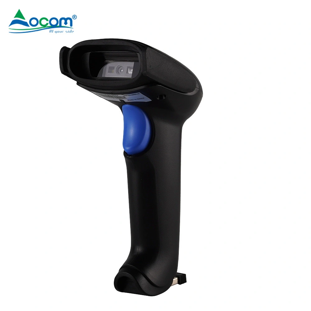 Long Range 2.4G Wireless Qr Code Scanner Omni-Directional Barcode Reader Inventory Portable 2D Wireless Barcode Scanner