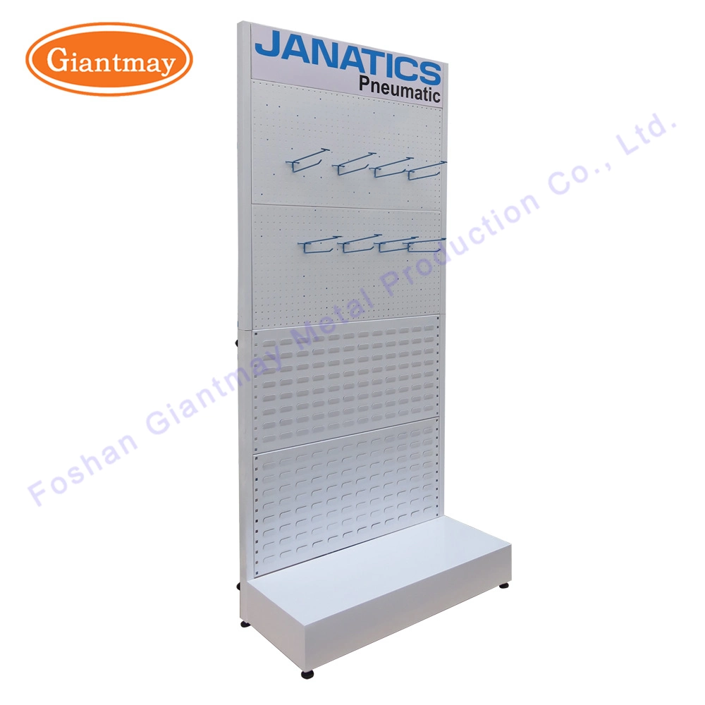 Exhibition Pegboard Garden Digging Power Tool Hanging Display Rack for Hardware Shop