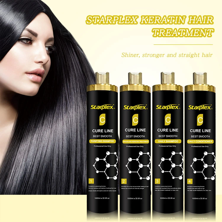 Custom Logo Professional Hair Straightening Smoothing Brazil Keratin Hair Treatment Products