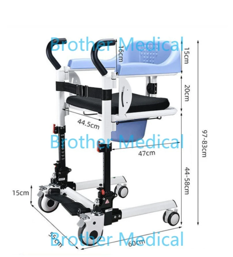 نقل ستيلس ستيل بروذر الطبى محمول كرسي الاسنان رفع المريض