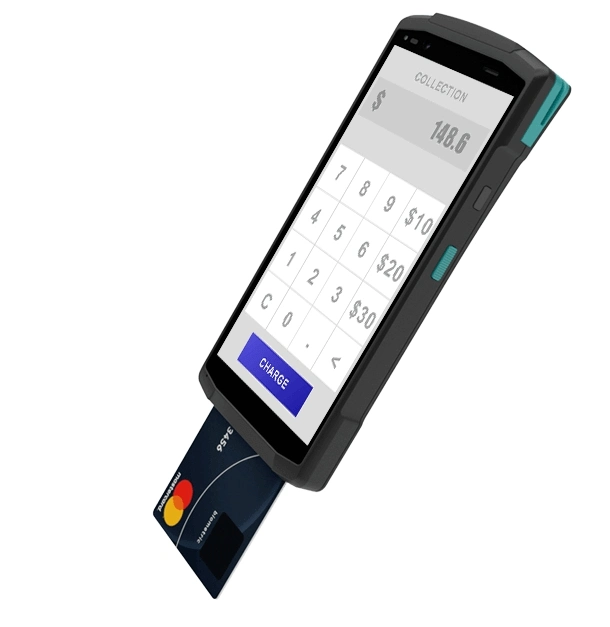 Tela de Toque Smart POS Móvel Chip Dedo Contactless todos em um CS20