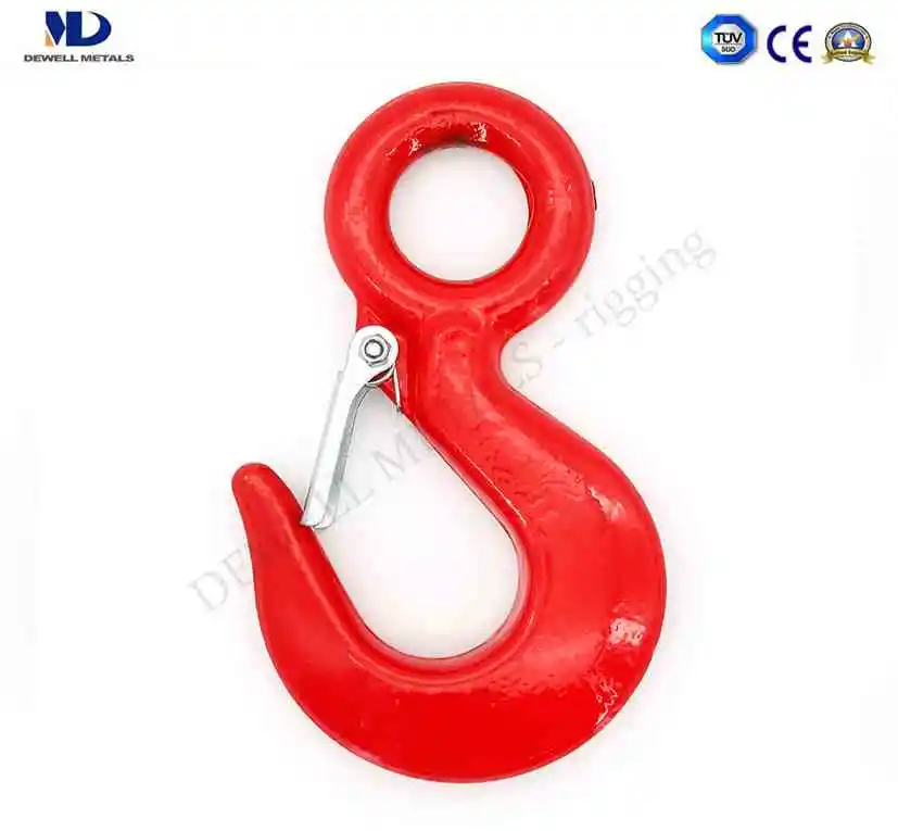 Rigging Hardware Color Painted Forged Alloy Steel G80 with Latch Eye Hook