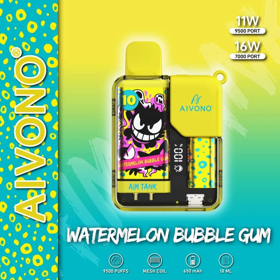 Aivono Aim Tank 9500 Puff Zbood Personalized Resistance Malaysia 26ml Dragbar Tesiyi Helo Vapor Disposable Vape