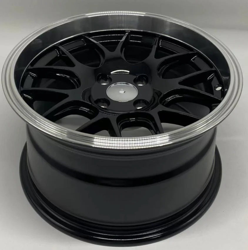 Hot Sale Black 15inch Auto Parts Casting Alloy Wheel Hub Aluminum Wheels