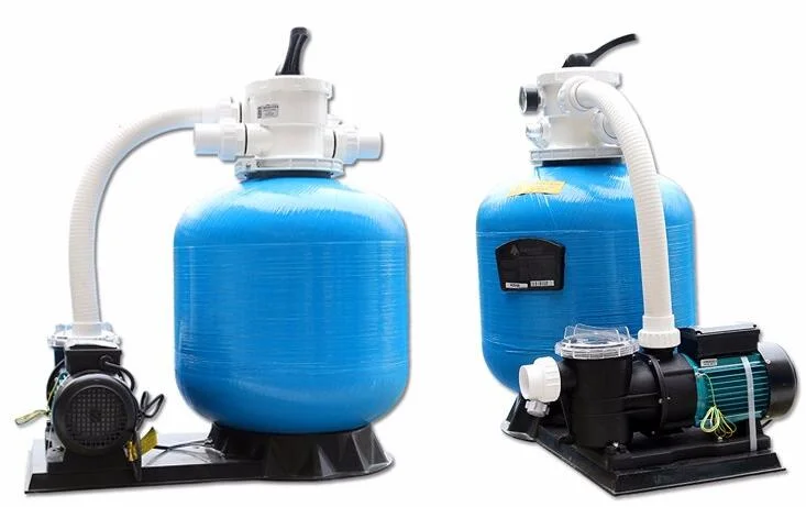 Fabrik Preis Wasser Filtration System Schwimmbad Sand Filter mit Pumpe