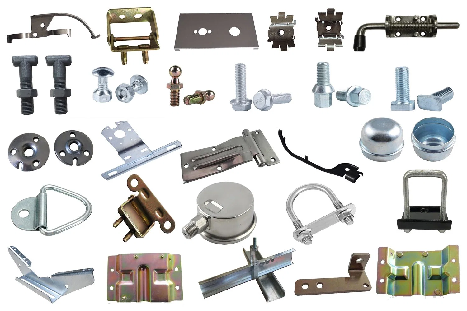 OEM-Hardware-Blatt Metall Stanzteile / Halterung / Ecke / Gelenk / Haken / Metallteile / Scharnier