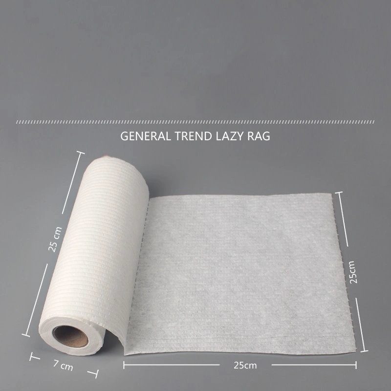 Disposable Dish Wash Towel Lazy Man Cleaning Rag Roll Kitchen Paper Towel