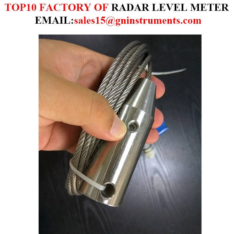 Silo Radar Level Meter 20meters Measuring Range 4-20mA Output Tank Level Meter