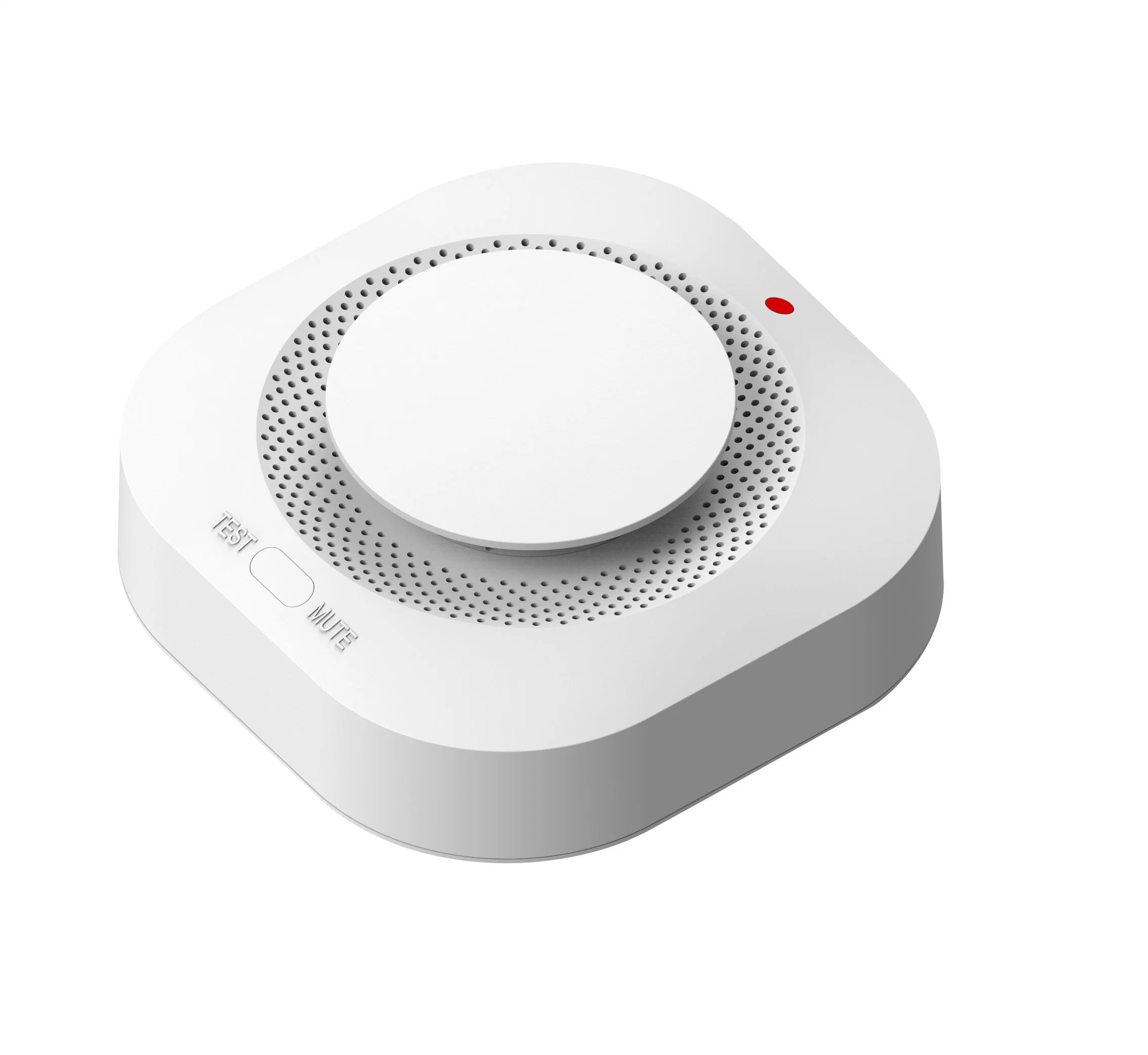 Home Security do sistema de alarme endereçável e controle remoto Wireless Smart de Incêndio Detector de Fumaça com bateria