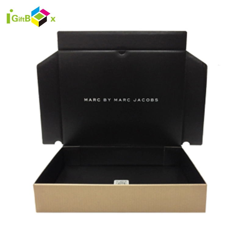 Custom Logo Color Corrugated Packaging Clothing Mailer Box Shipping Paper Gift Box