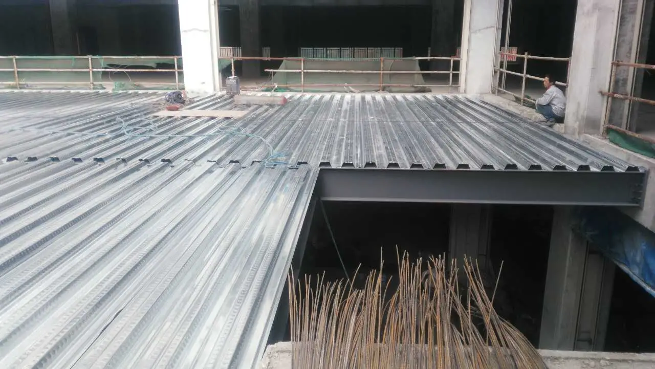 Durable Galvanized Mezzanine Flooring Prefabricated Steel Structure Warehouse for Office House Project