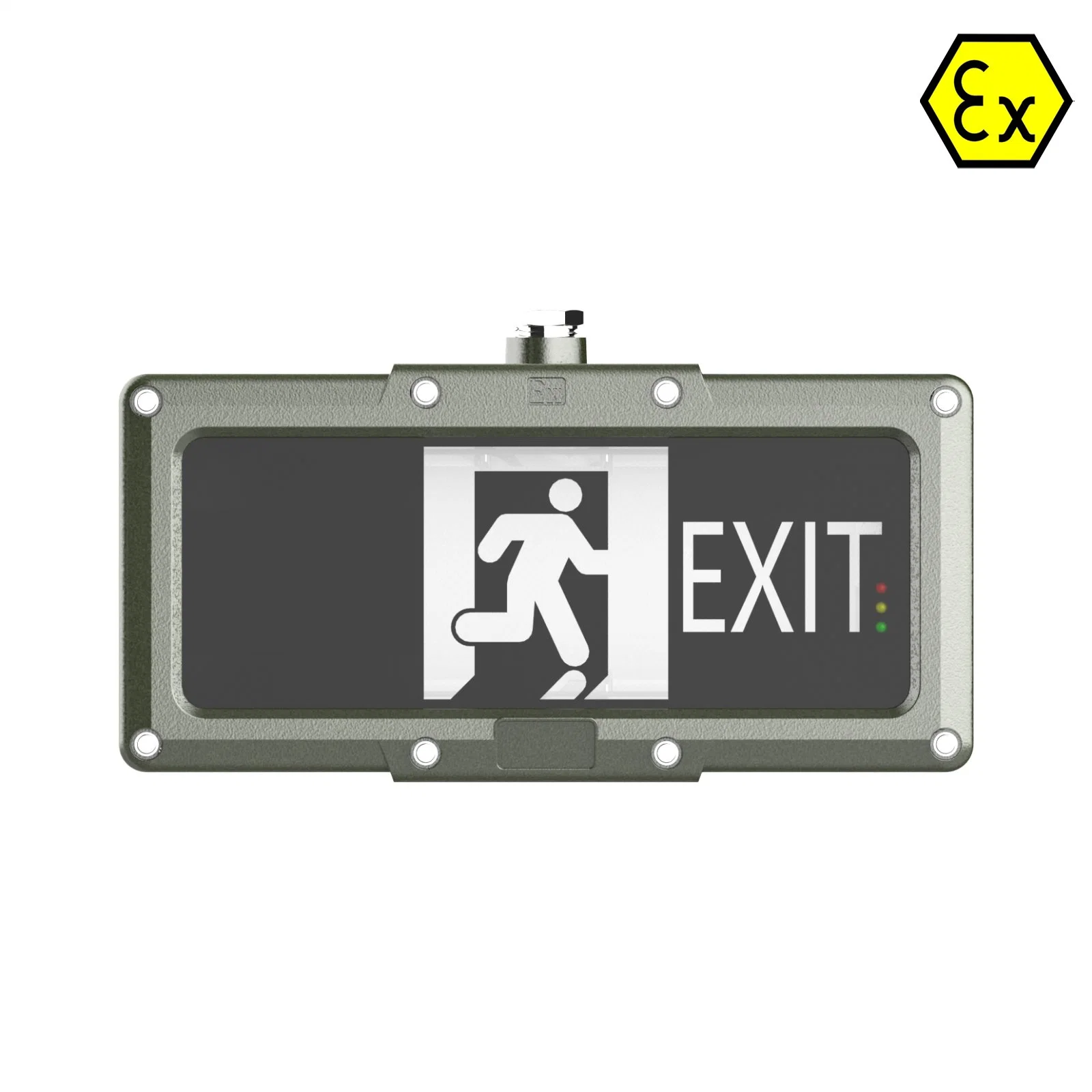 Hazardous Area Directional Glass Reflector Light IP66 Emergency Explosion Proof Exit Sign