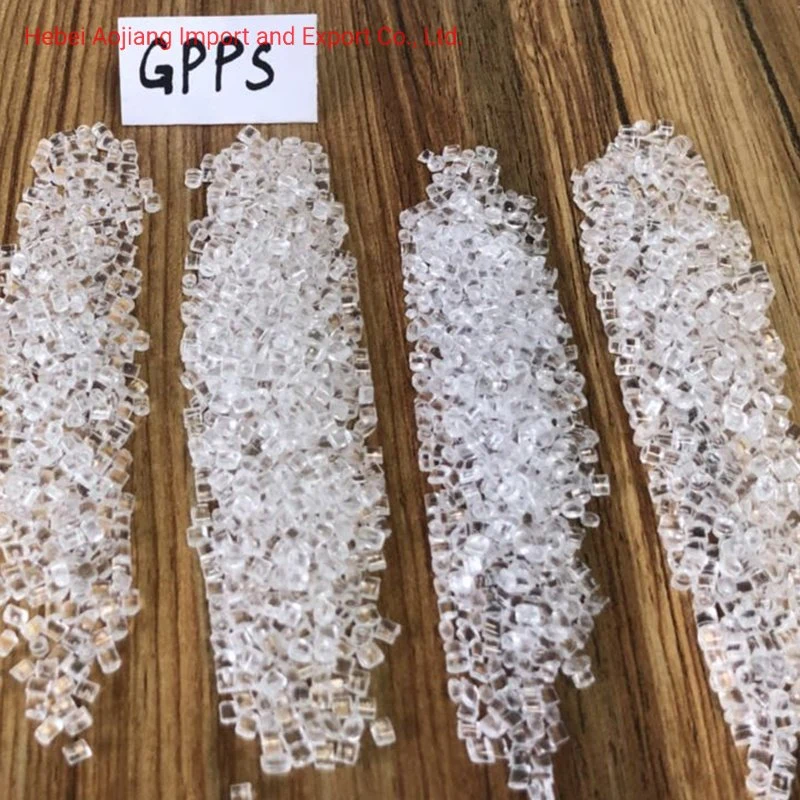 550n Raw Material Crystal Transparent White Origin Samples Plastic Granules GPPS Granules