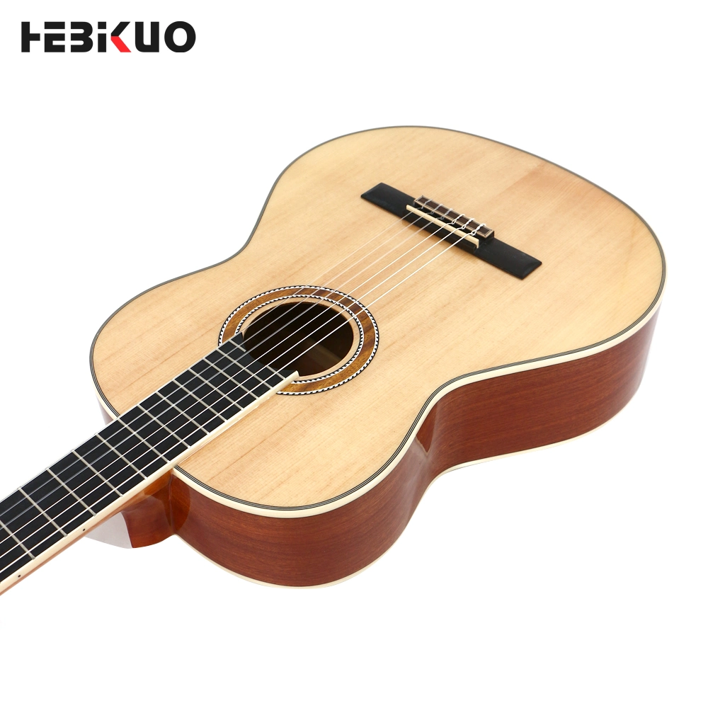 El mejor precio Instrumentos Musicales Guitarra Acústica de madera maciza de OEM