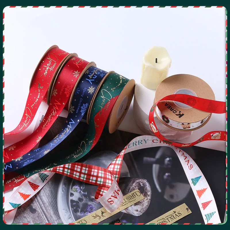 Factory Direct Christmas Decoration Ribbon Wholesale/Supplier Flower Gift Box Edge Decoration Ribbon