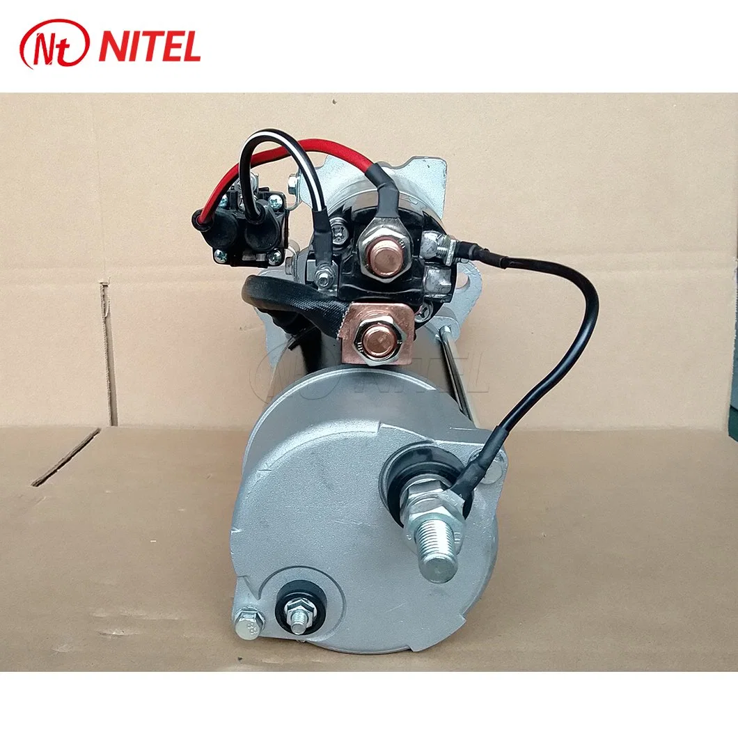 Nitai Mitsubishi M9t70279 Auto Parts Reducer Starter Factory China Mitsubishi Canter Starter Motor OEM Customized 24V Mitsubishi Starter Motor Fits Case Cummins