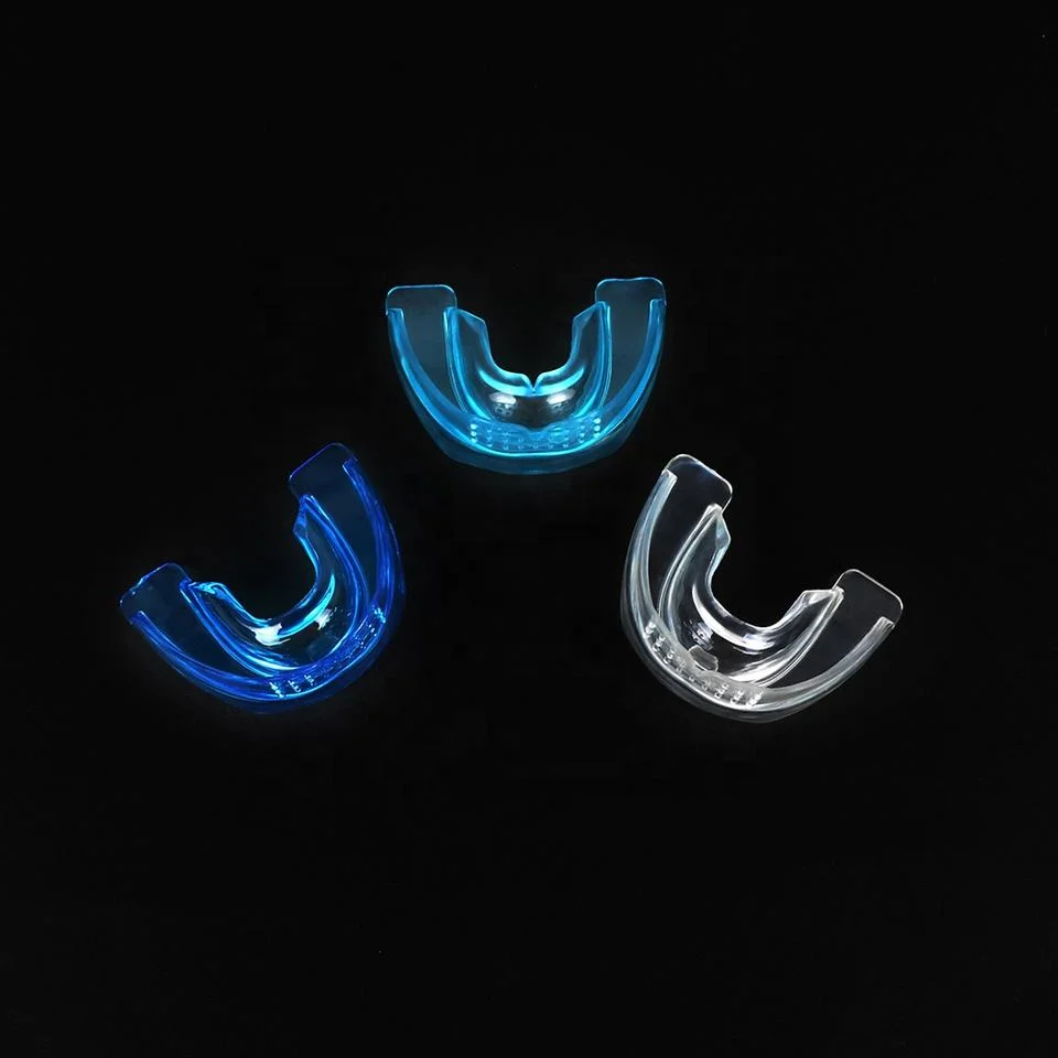 Hot sale meilleure qualité couleur transparente silicone matériau plateau prérempli de gel Plateau de blanchiment des dents