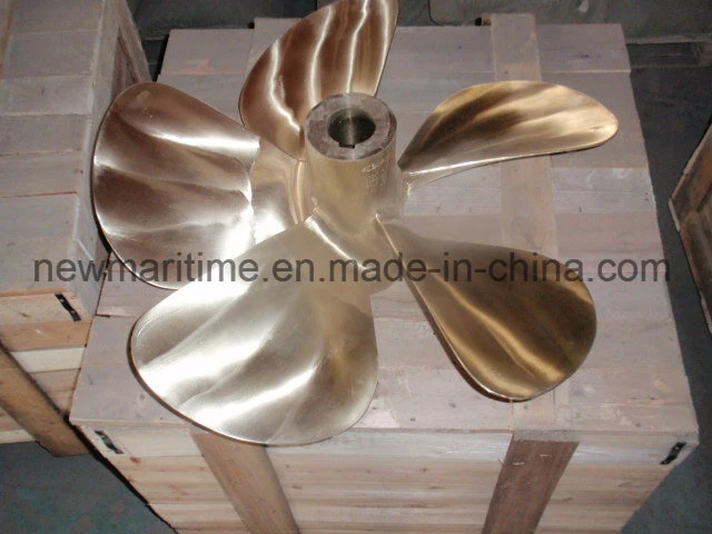 High Speed Five Blades Marine Copper Propeller for Boat/ Ship