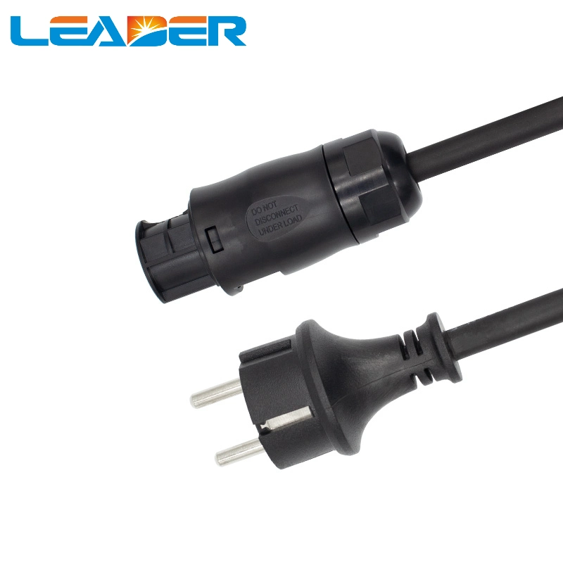 10m Micro Grid Tie Inverter IP68 Connector Type Copper Extension Wire Fit for AC Connection for Micro Power Inverter