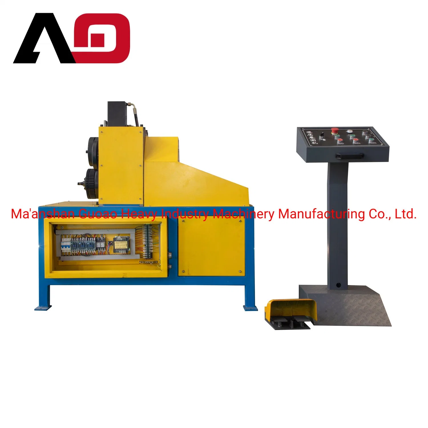 Circular Tube Angle Roller High Efficiency Steel Plate Section Profile Rolling Machine with Good Quality Steel Bar Channel Bending Machine Tube Bender