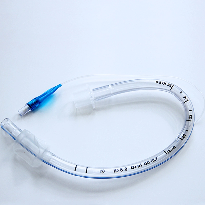 Disposable Medical PVC Oral Endotracheal Tube with Cuff From China