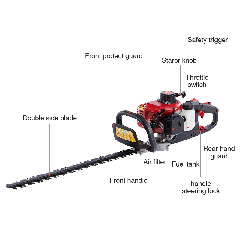 23cc 2 Stroke High quality/High cost performance  Hedge Trimmer with Single Blade