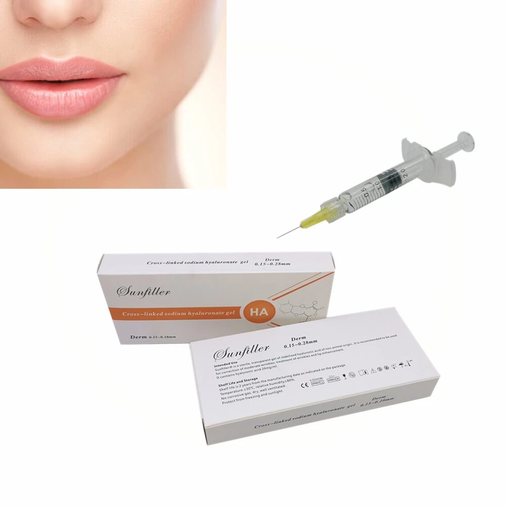 Buy 2ml Bdde Cross Linked Hyaluronic Acid Lip Filler Injection