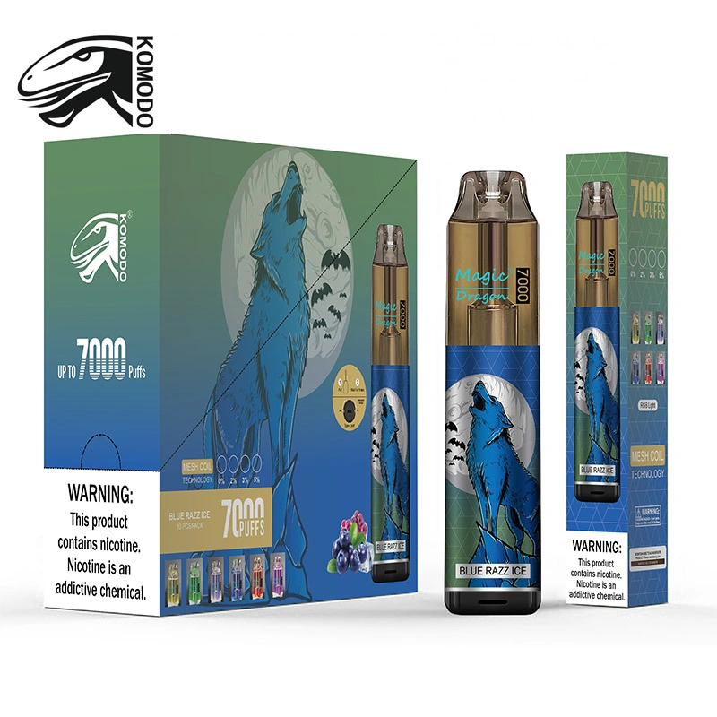 Wholesale/Supplier Disposable/Chargeable Vape Pod Device 7000 Puff Bar Custom Vaporizer E Cigarette Vape Pen for EU UK
