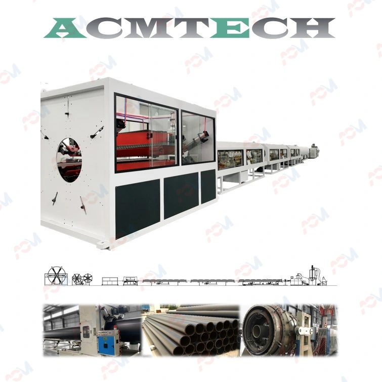 HDPE/LDPE/PE Water&Gas&Drainage Pipe Extrusion Line Production Machine
