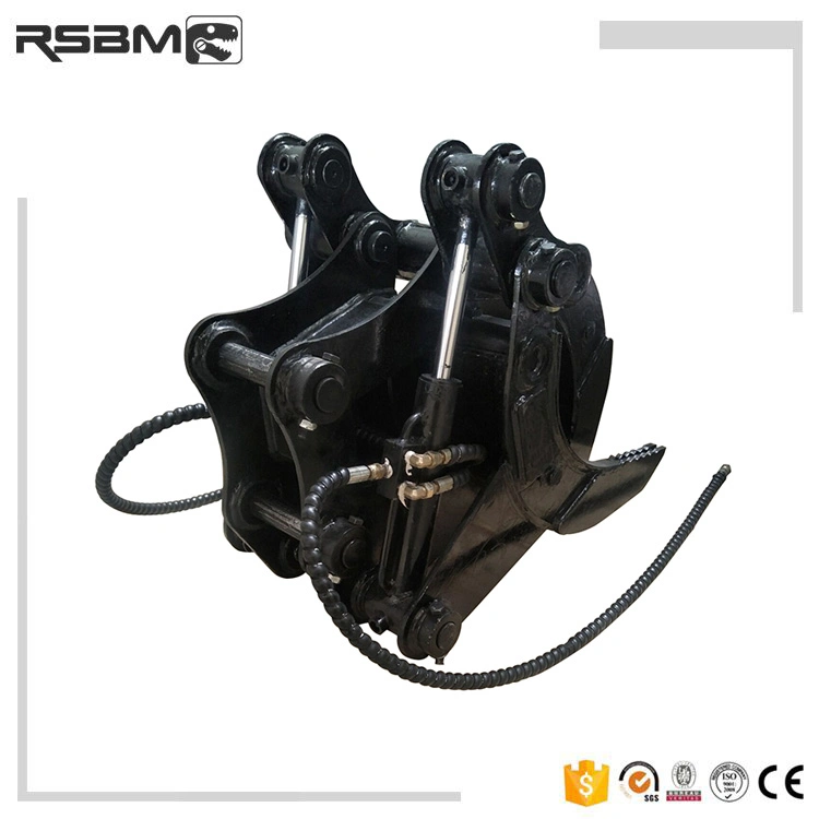 Rsbm 5 Tines Excavator Hydraulic Log Grapple for Sale