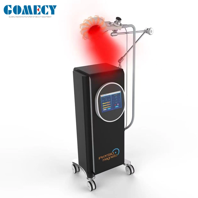 Vertical Pulsed Magneto Therapy+Near Infrared Improve Tissue Regeneration Ankle Joint Pain Relief Sports Injury Recover Physio Magneto Machine Pmst