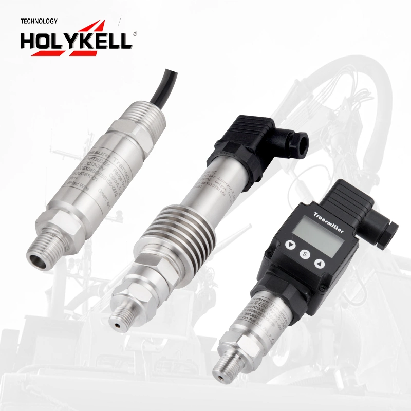 Holykell analógico 4-20mA sensor de presión de agua Transmisor de presión de aire combustible Transductor de presión