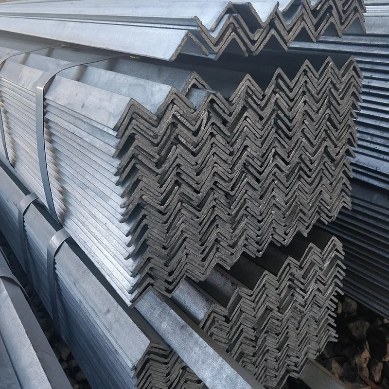 A36 Ss400 Q235 80X80 100X100 Galvanized Steel Angle Bar Hot Dipped Gi Angle