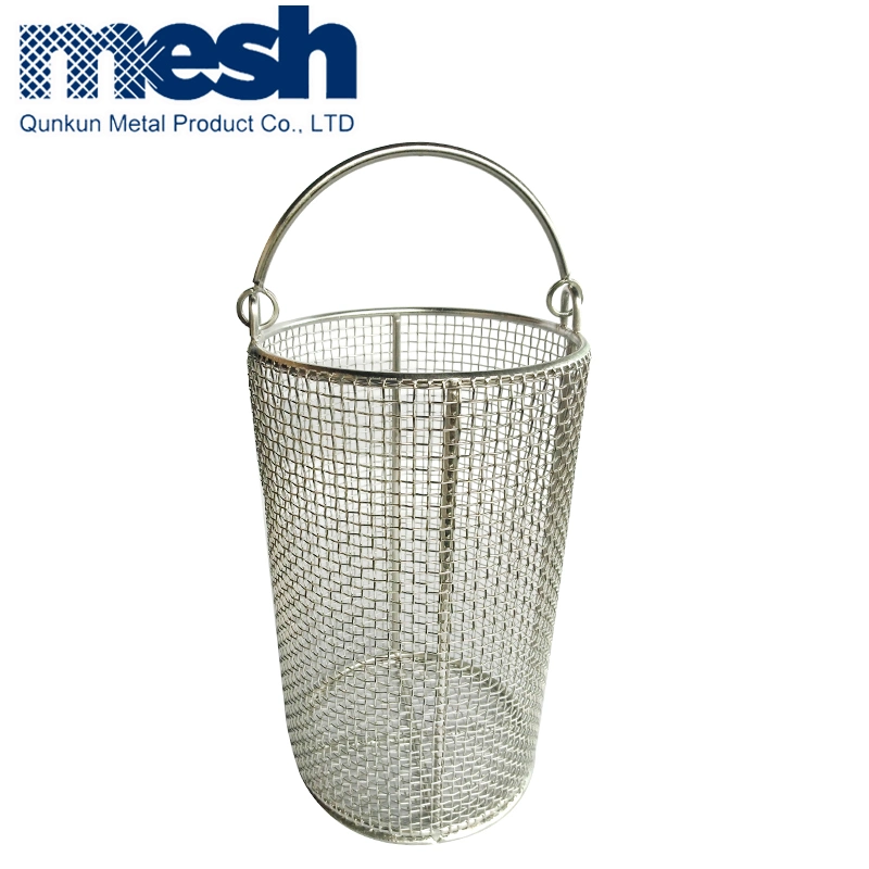 Stainless Steel Wire Baskets for Picnic Grill and Dry Foods