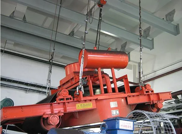 Tramp Iron Magnetic Separator Overband Magentic Separator for Removing Fe