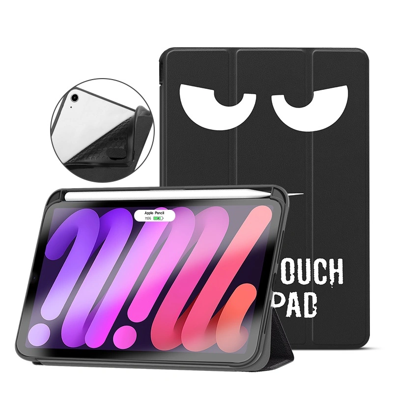 Pour Apple iPad 8.3 Tablet Mini 6 couvercle flip Stand Housse en cuir de PU Funda capa