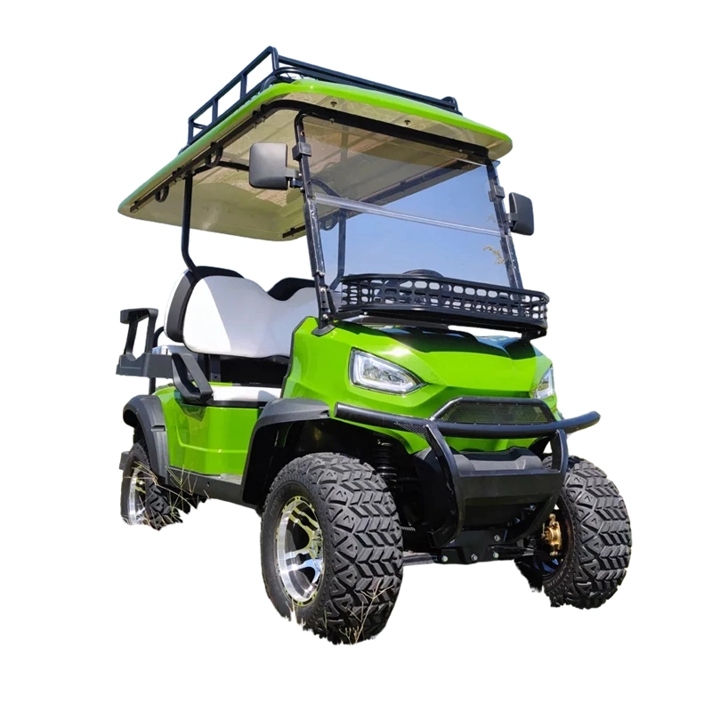 Meilleur prix pour un chariot de golf électrique 2+2 places / buggy de golf à vendre Batterie au lithium Système 5 kW / 7 kW à vendre.