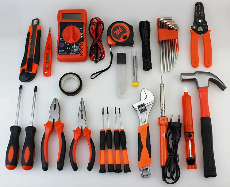 Caja de herramientas de mano con llave multifunción Household 12 PCS