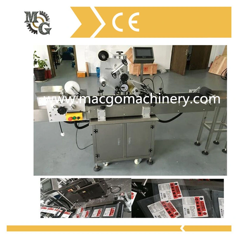 Pouch/Box/Bag Adhesive Sticker Labeling Machine