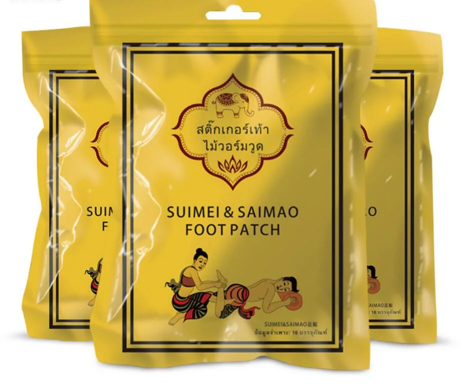 Bambu Artemisia Argyi Detox Suimei &amp; Saimao pé Patch com Bom preço