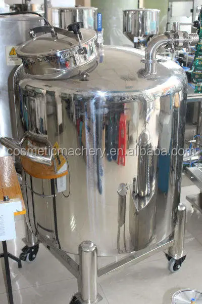 Tanques de almacenamiento de alimentos de acero inoxidable Equipo de almacenamiento de productos químicos almacenamiento de agua Tanque