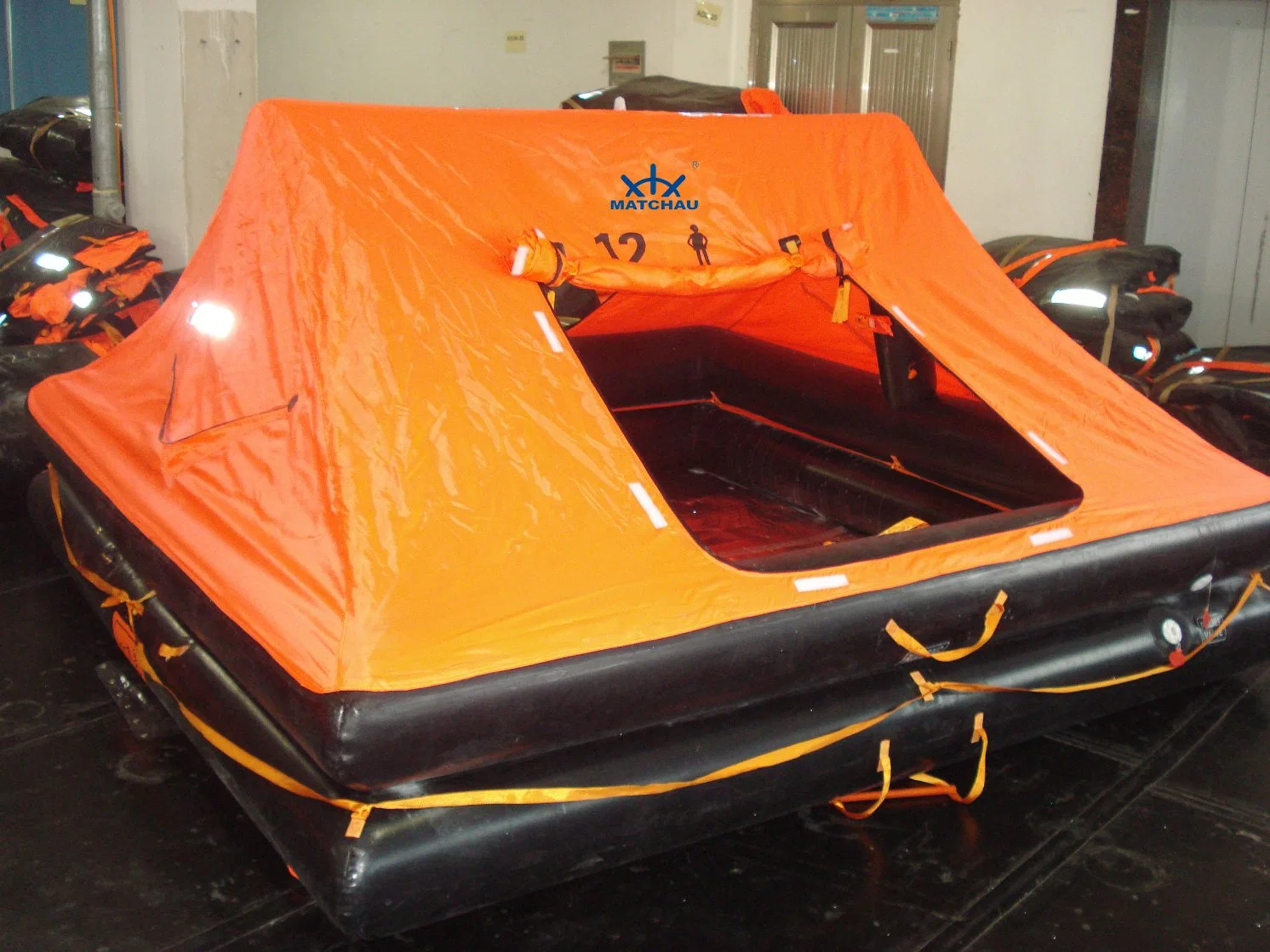 ISO9650 Throw Overboard Inflatable Life Raft for Yacht