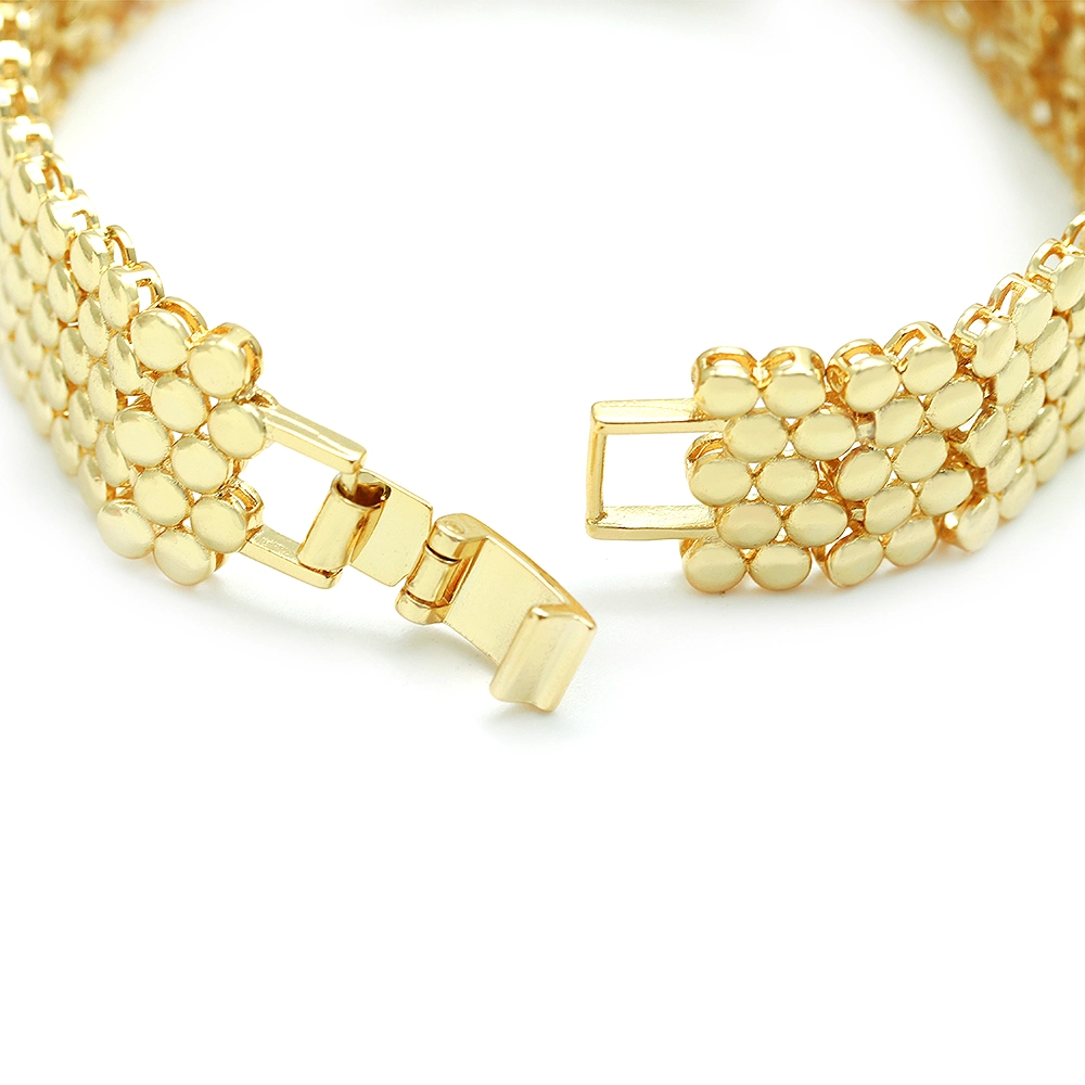 18K Gold Miami Watch Link Chain Bracelets for Men and Women Jewelry Wholesale/Supplier