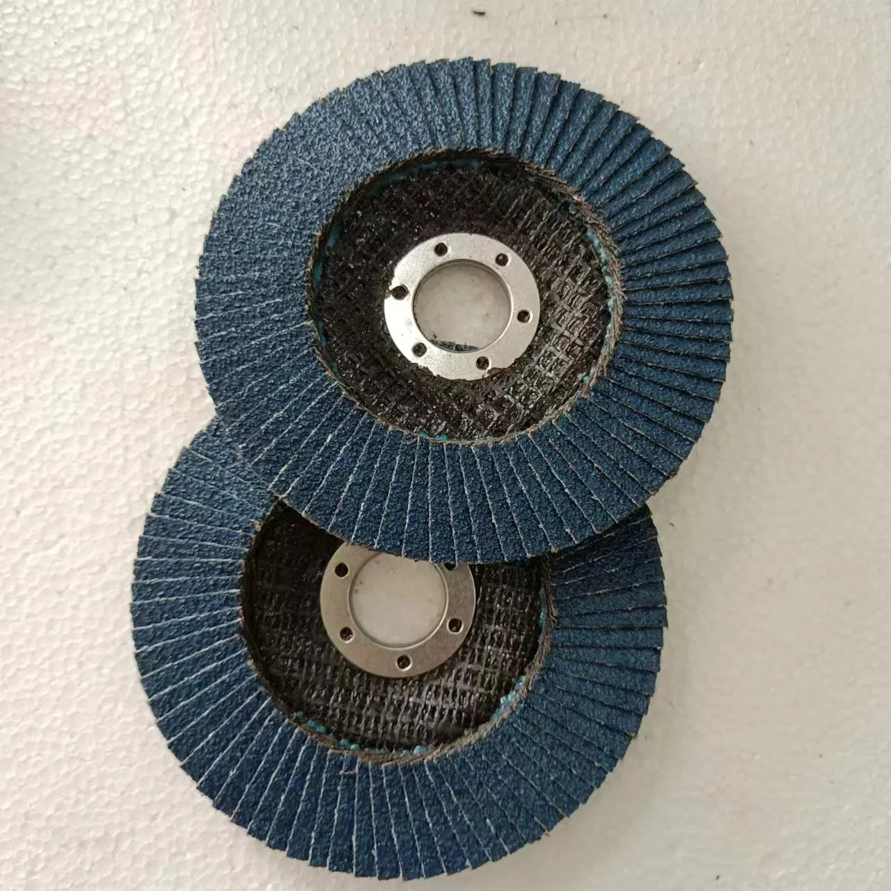 115mm Blue Germany Zirconia Silicon Carbide Highly Safe Efficient Grinding USA Quality Flap Disc Sanding Disc